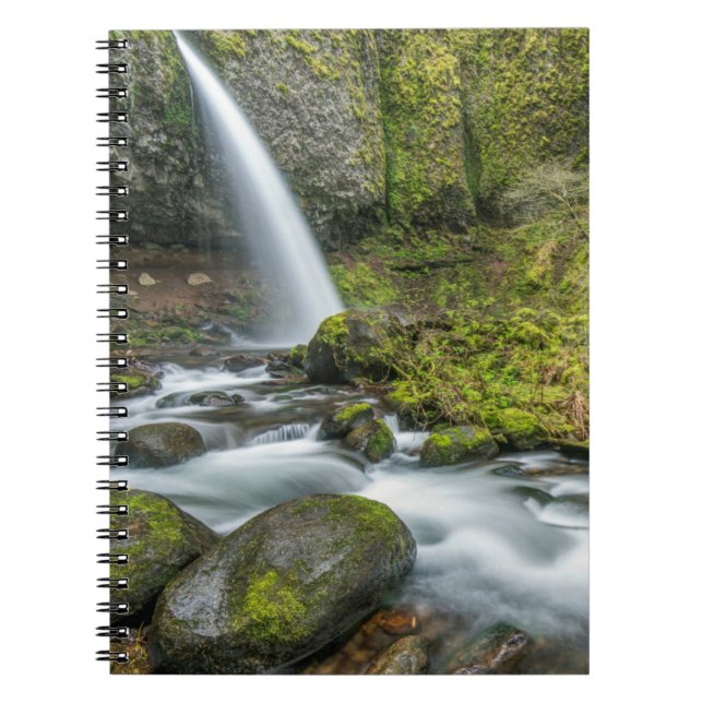 Columbia River Gorge, Ponytail Falls Notebook (Front)