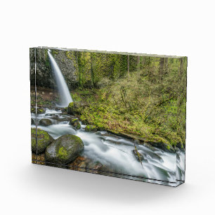 Columbia River Gorge, Ponytail Falls Photo Block
