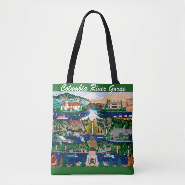 Columbia River Gorge Tote Bag (Front)