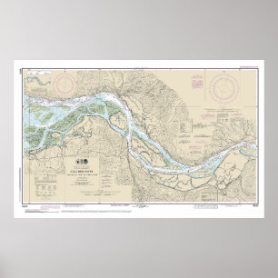 Columbia River Nautical Chart 18523