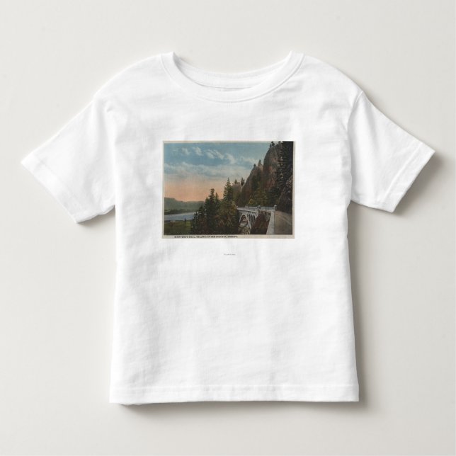 Columbia River, Oregon Toddler T-Shirt (Front)