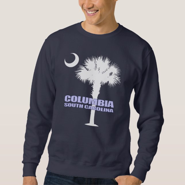 Columbia SC (Palmetto & Crescent) Sweatshirt (Front)