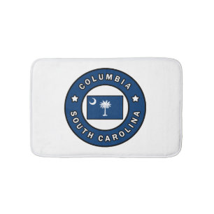 Columbia South Carolina Bath Mat