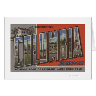 Columbia, Tennessee - Large Letter Scenes