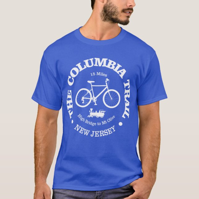 Columbia Trail (cycling) T-Shirt (Front)