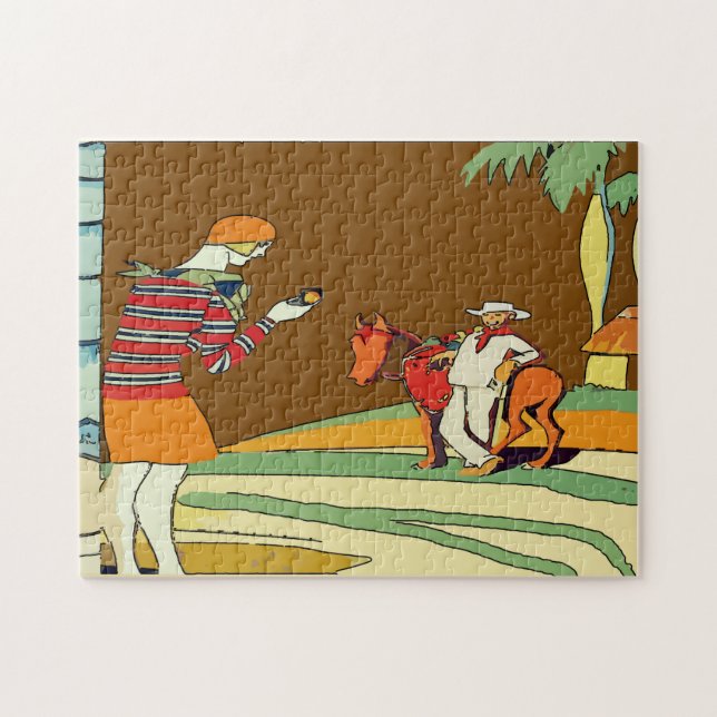 Columbia Travel Art Jigsaw Puzzle (Horizontal)