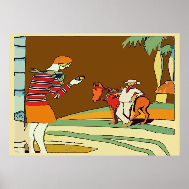 Columbia Travel Poster, add text Poster (Front)