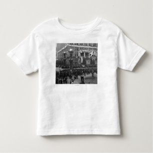 Columbian Parade Forming on Lake Front Chicago Toddler T-Shirt