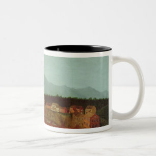 Columbiaville and Stockport Creek, near New Two-Tone Coffee Mug