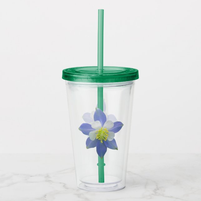 Columbine 2 acrylic tumbler (Front)