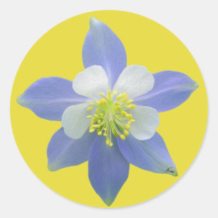 Columbine 2 classic round sticker