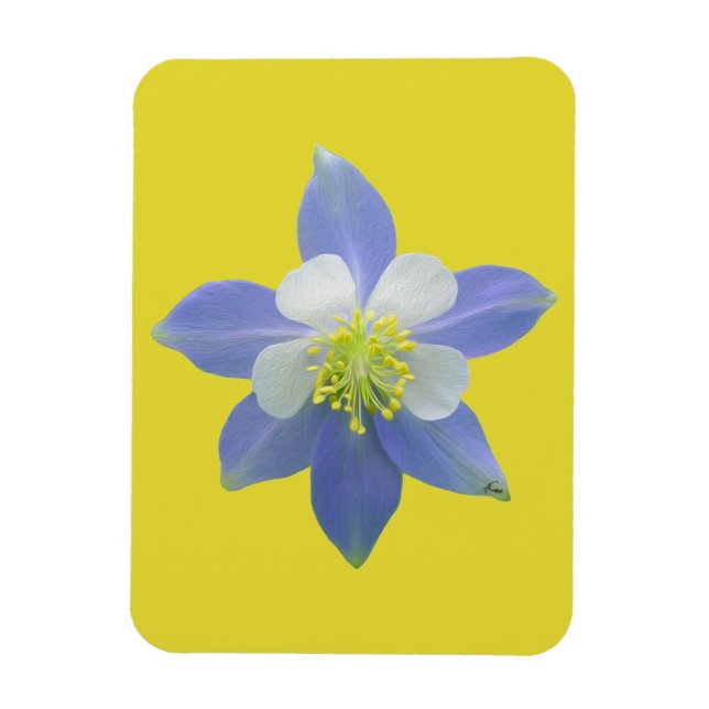 Columbine 2 magnet (Vertical)