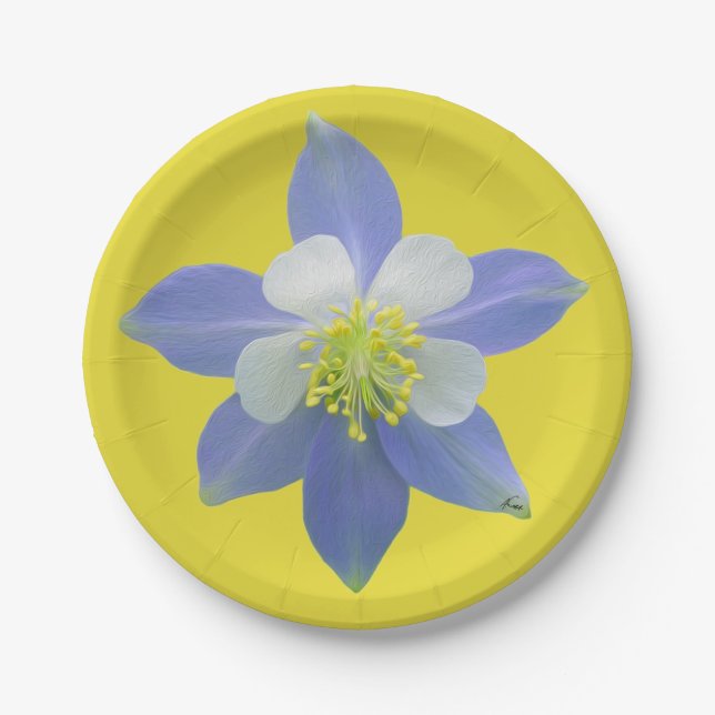 Columbine 2 paper plate (Front)