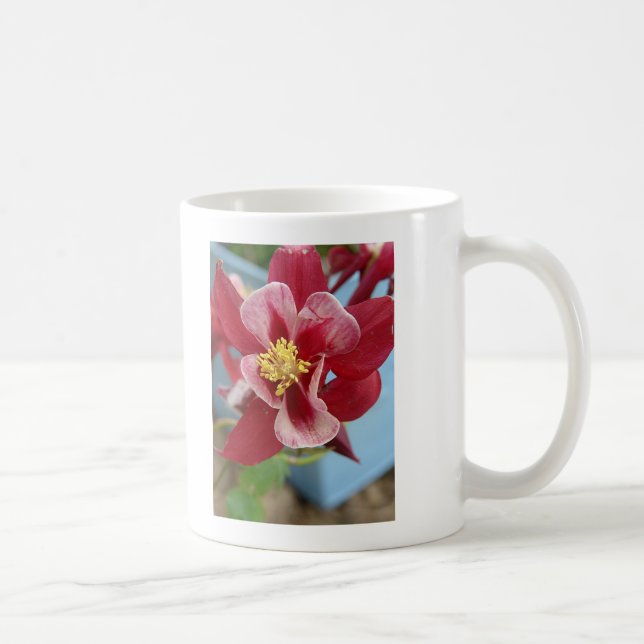 Columbine Flower Coffee Mug (Right)