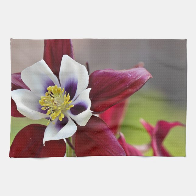 Columbine.JPG Tea Towel (Horizontal)