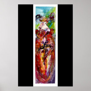 COLUMBINE / Venetian Masquerade Ball Poster