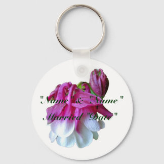 Columbine Wedding Keychain to Personalise