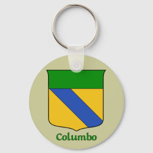 Columbo Historical Shield Keychain