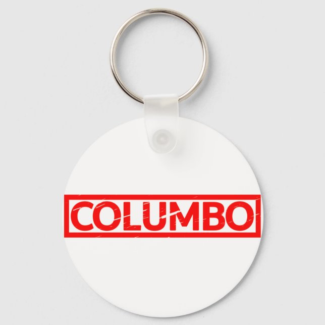 Columbo Stamp Key Ring (Front)