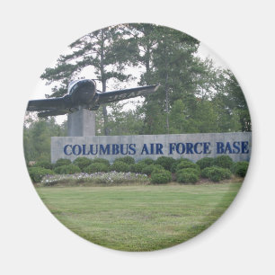 Columbus Air Force Base Magnet