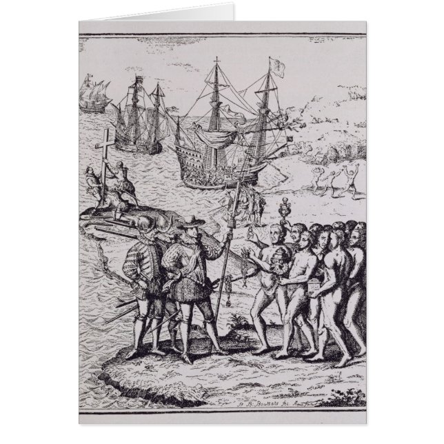 Columbus at Hispaniola 2 (Front)
