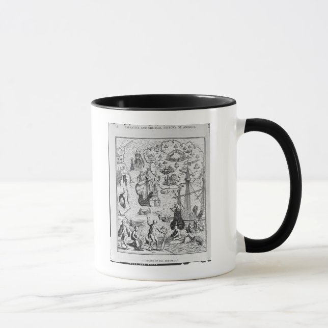Columbus at Isla Margarita' Mug (Right)