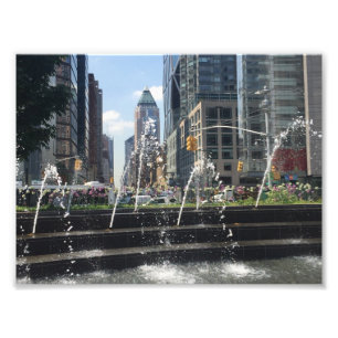 Columbus Circle Architecture New York City NYC Photo Print