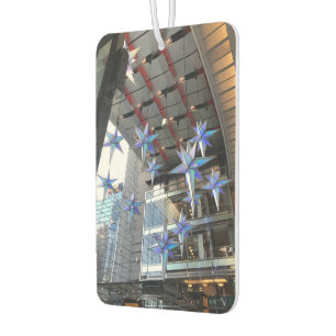 Columbus Circle New York Christmas Holiday Star Car Air Freshener