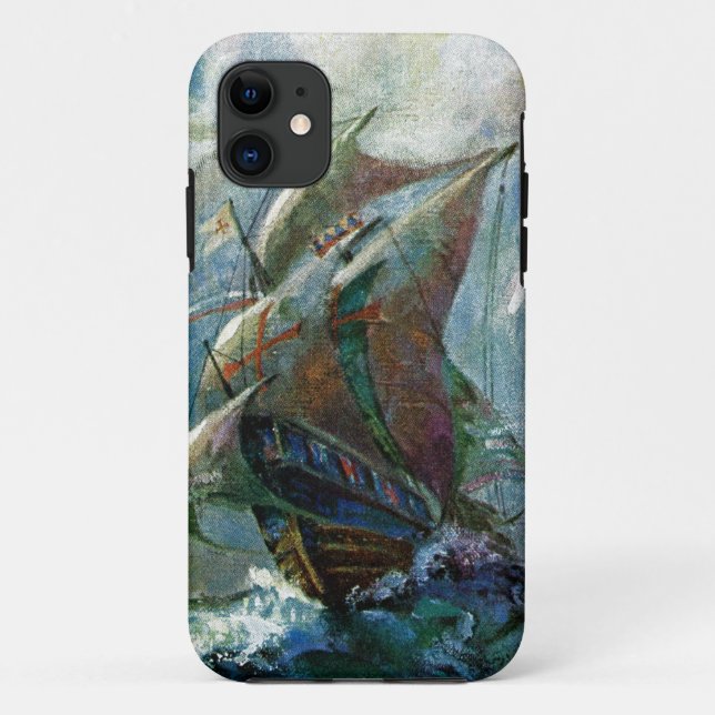 Columbus Day Case-Mate iPhone Case (Back)