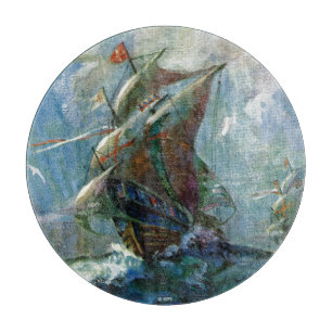 Columbus Day Cutting Board