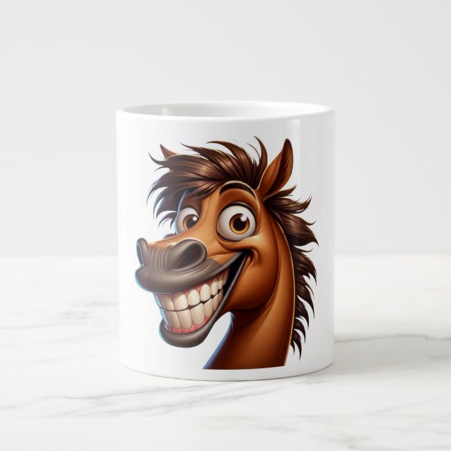 Columbus Day Horsey Fun Mug (Front)