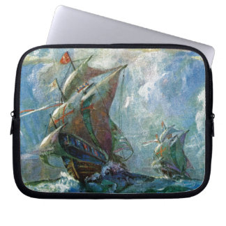 Columbus Day Laptop Sleeve