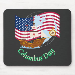 Columbus Day Mouse Pad