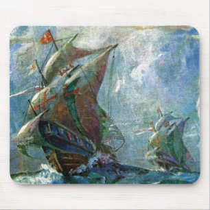 Columbus Day Mouse Pad