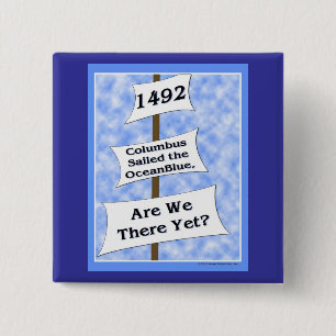 Columbus Day Pin