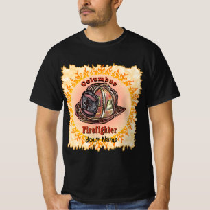 Columbus Firefighter   t-shirt