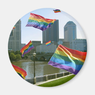 Columbus Flying Pride Magnet