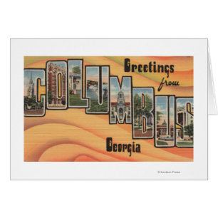 Columbus, Georgia - Large Letter Scenes