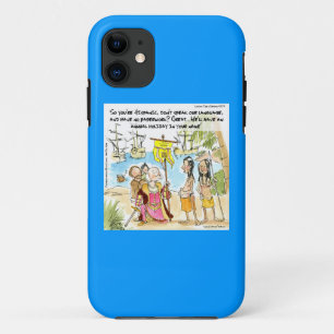 Columbus Immigrates To America Funny iPhone 5 Case