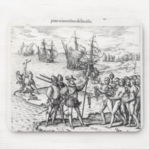 Columbus in What Was First Called India Mouse Pad