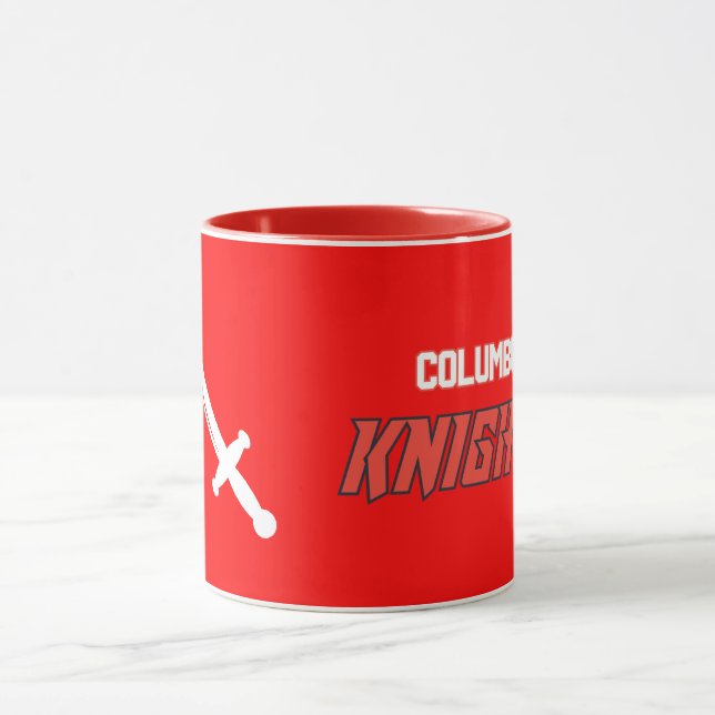 Columbus Knights Red Mug (Center)