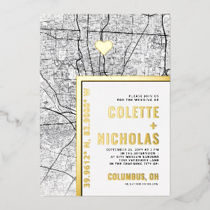 Columbus Love Locator   City Themed Wedding