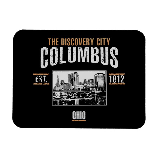 Columbus Magnet (Horizontal)