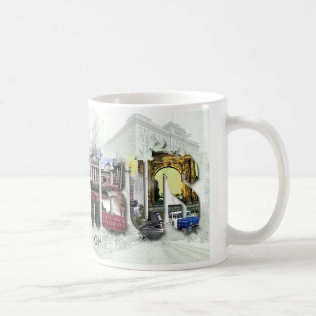 Columbus, OH Coffee Mug (Right)