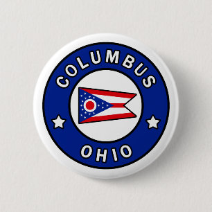 Columbus Ohio 6 Cm Round Badge