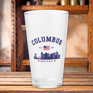 Columbus Ohio Architectural Skyline Glass