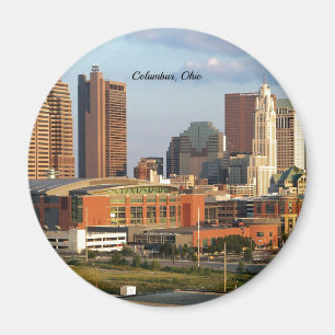 Columbus, Ohio cityscape, Magnet