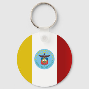 Columbus (Ohio) flag Keychain