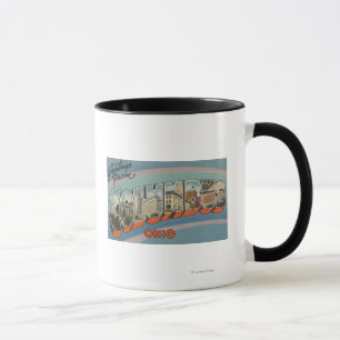 Columbus, Ohio - Large Letter Scenes 2 Mug