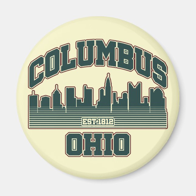 Columbus.Ohio Magnet (Front)
